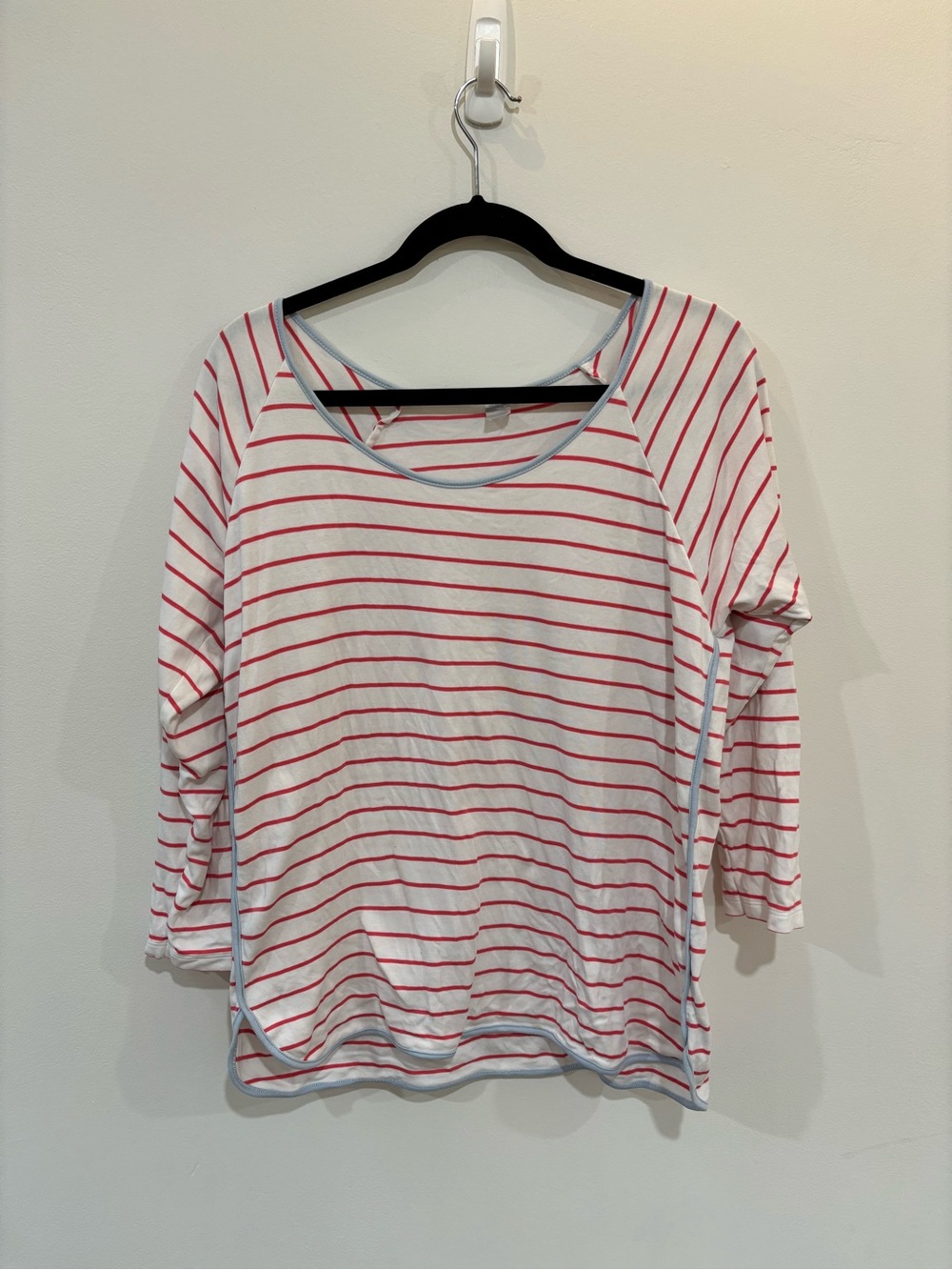 Lake Pajamas Pima Cotton Striped Top